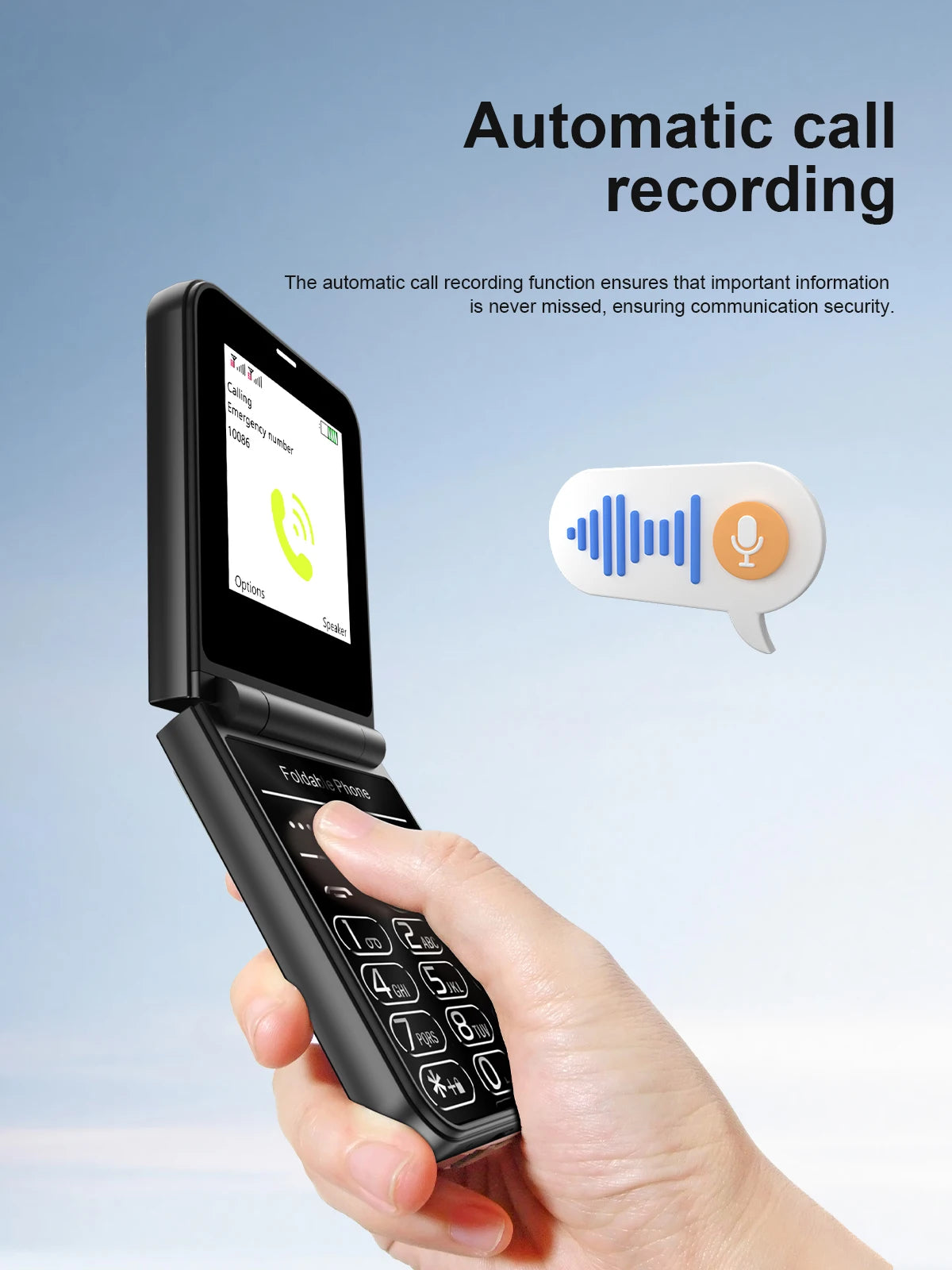 Low Price Sale SERVO Flilo9 3G Flip Mobile Phone 2 SIM Card Speed Dial Blacklist Call Record FM Radio 2.6inch Fold Cellphone MP4