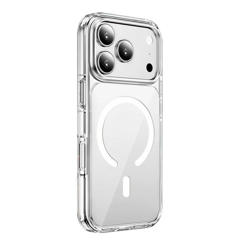 Wlons Magsafe Magnetic Wireless Charging Frosted Shockproof Case for iPhone 17 Pro Max 17 Air Skin Feel Rugged Armor Cover