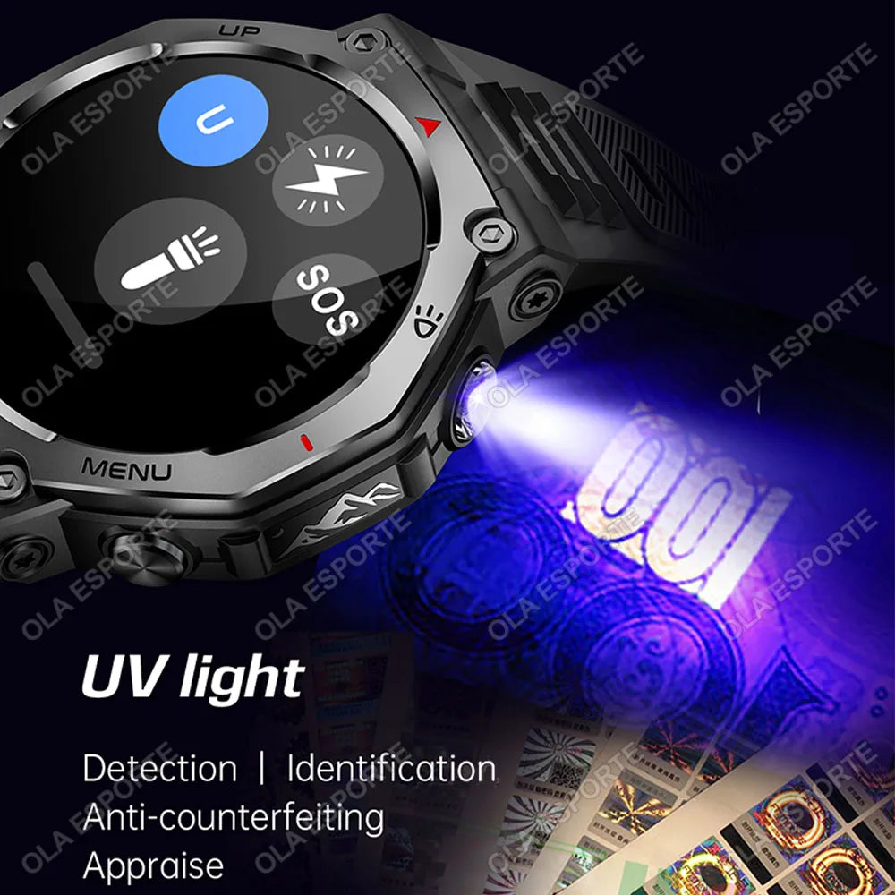 2025 T-Rex 3 GPS Smart Watch 5ATM IP69K Waterproof Clock GPS Tracker Altimeter Call Military Sport Smartwatch Men Women Bracelet
