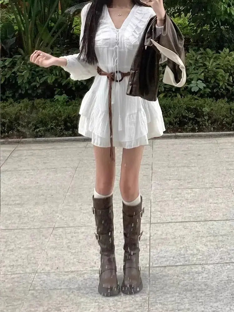 2025 New Women's Thi Heel Western Cowboy Knight Boots Winter over Knee Vintage Mermaid Long Tube  Boots Faionable