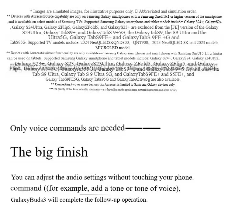 2025 Galaxy Buds3 Pro Wireless Earbuds, Hybrid ANC in-Ear Headphones, 25H Playtime, Hi-Fi Sound for Gym/Running