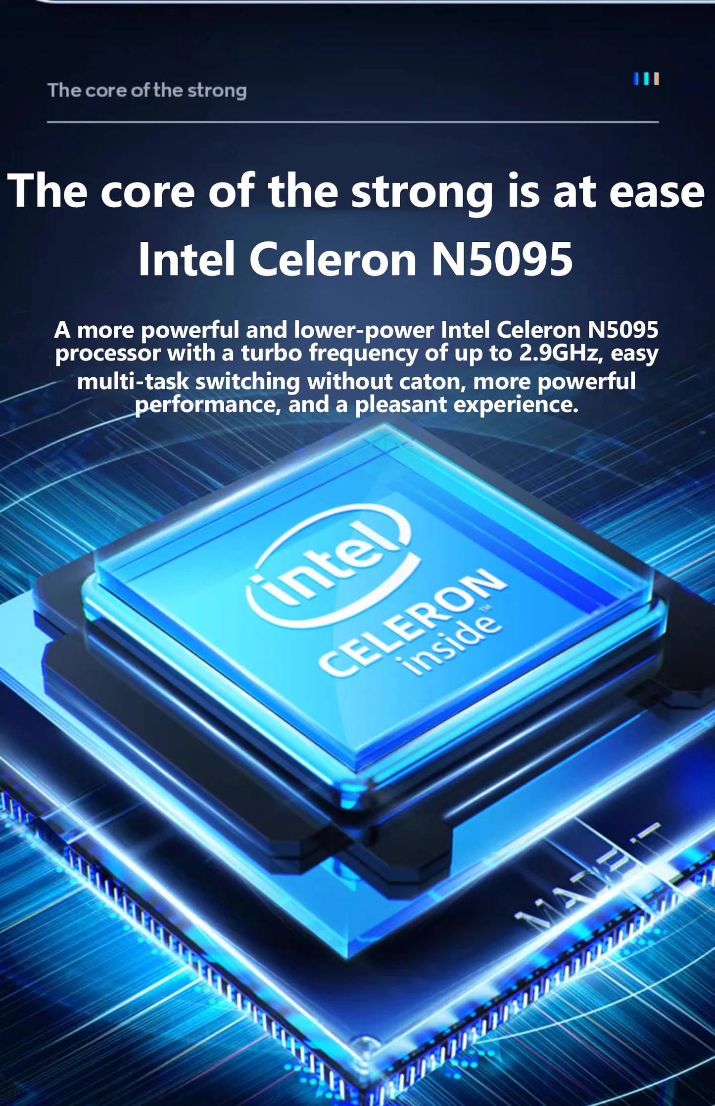 15.6" 11th Gen Celeron N5095 Windows 11 Pro commercial office work Laptop - 16GB 32GB RAM MAX 2TB SSD -2.4G 5.0G WiFi Bluetooth