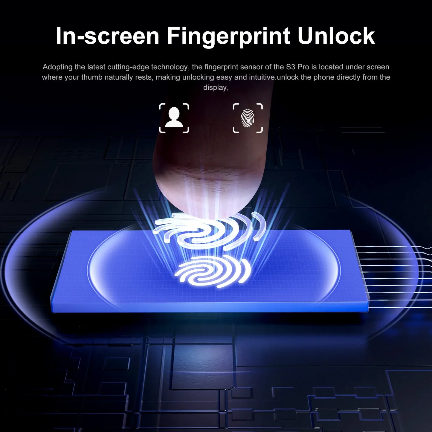 FOSSiBOT S3 PRO Smartphone 20GB +128GB 6.67" AMOLED Display Android 14  Mobile 8+64MP Camera NFC Cell Phone