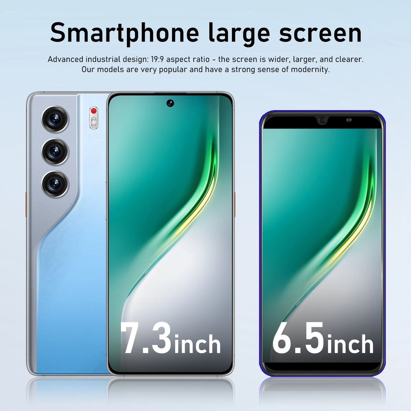 2025 HOT Camon 40 Pro 7.3inch HD Global Edition Original Smart Dual Card 8000mAh Battery Facial Recognition Function