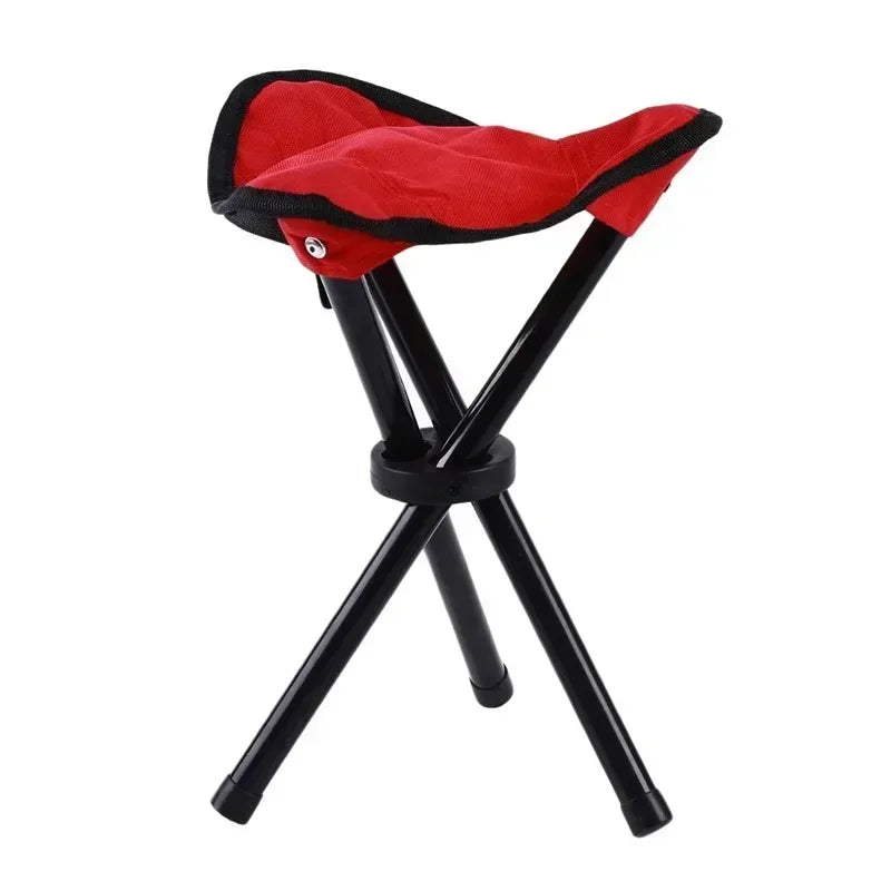Portable Outdoor Camping Chair Tripod Garden Stool Picnic Beach Chairs Fishing Chairs Travel Chair Folding 3 Legs Stool