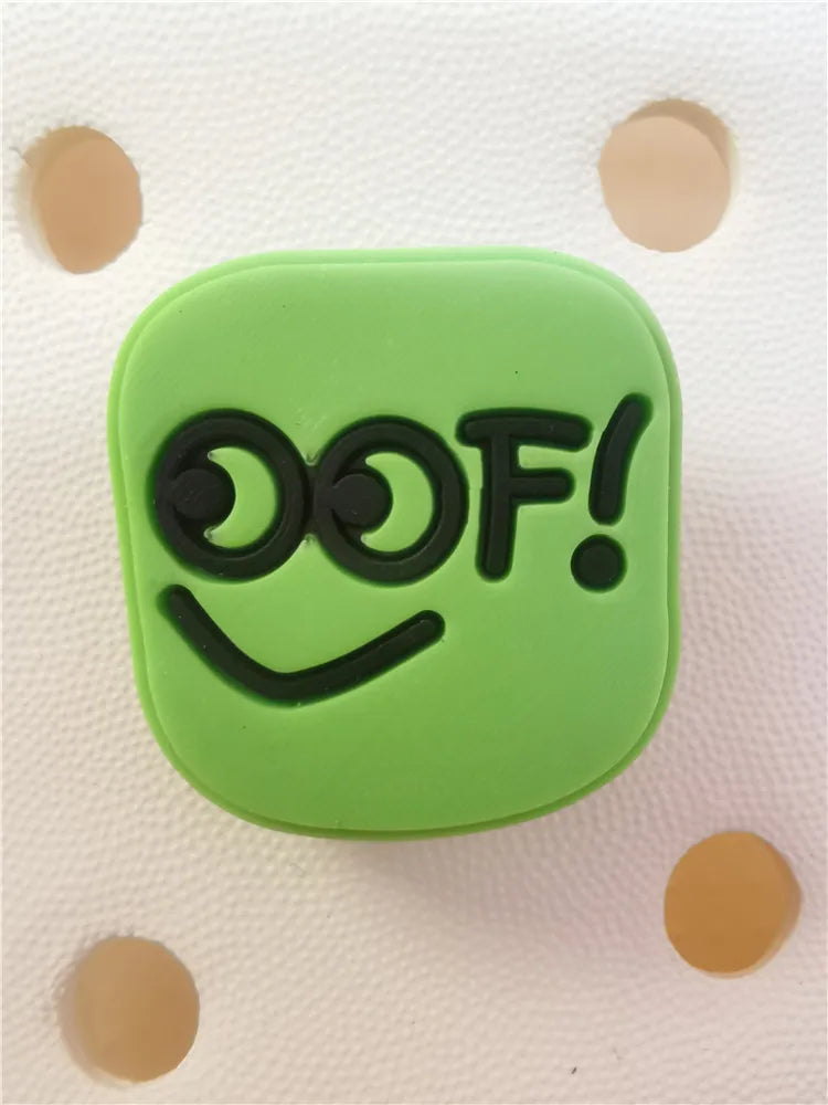 Game Style Shoe Charms Decorations Funny Pattern Buckle Accessories Clogs Charm Ornaments Adult Children Halloween Party Gifts