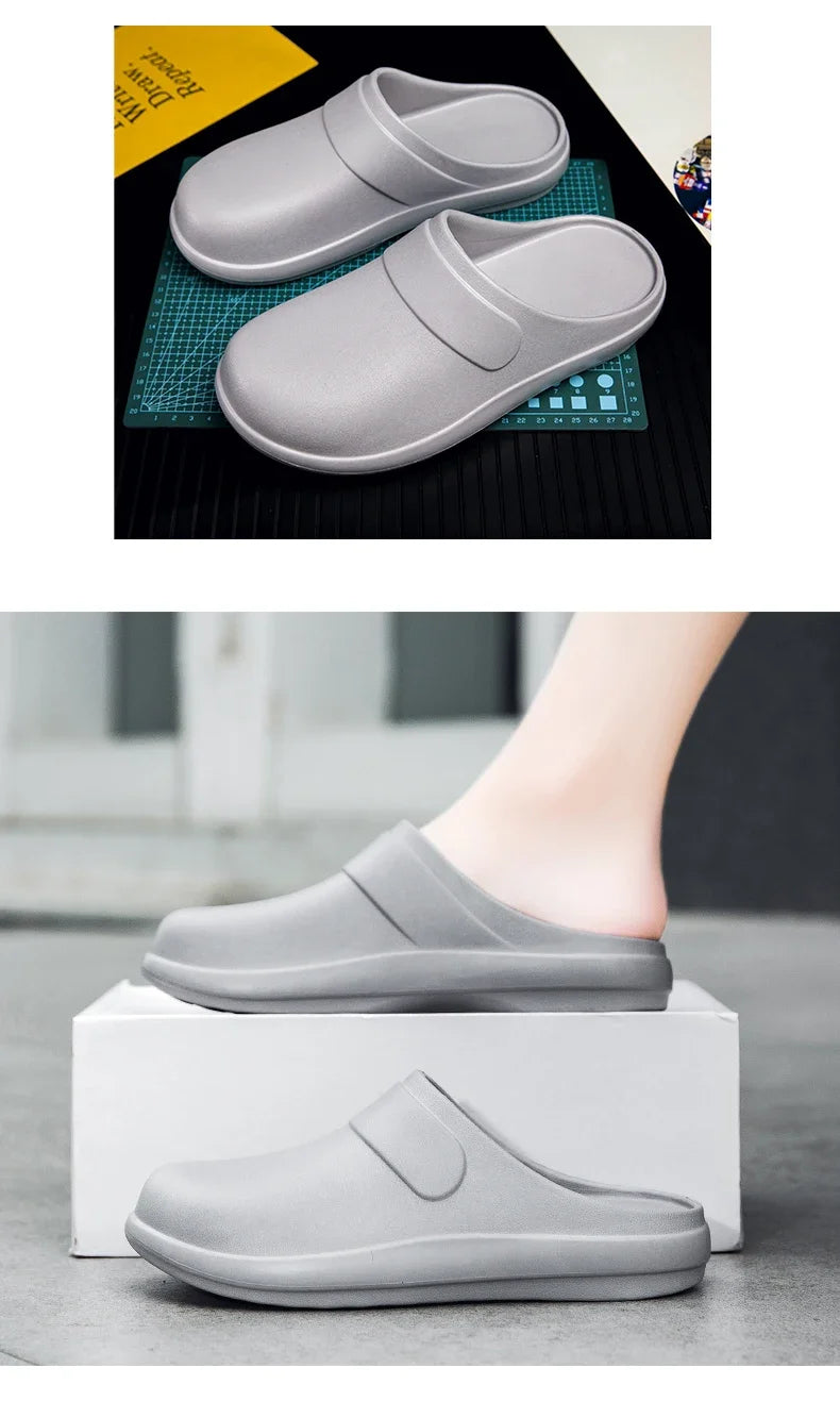 2025 Operating Room Slippers Protective Shoes for Men And Women Non-Slip Silken Lab Shoes Doctor Work Shoes Silent Surgical Room