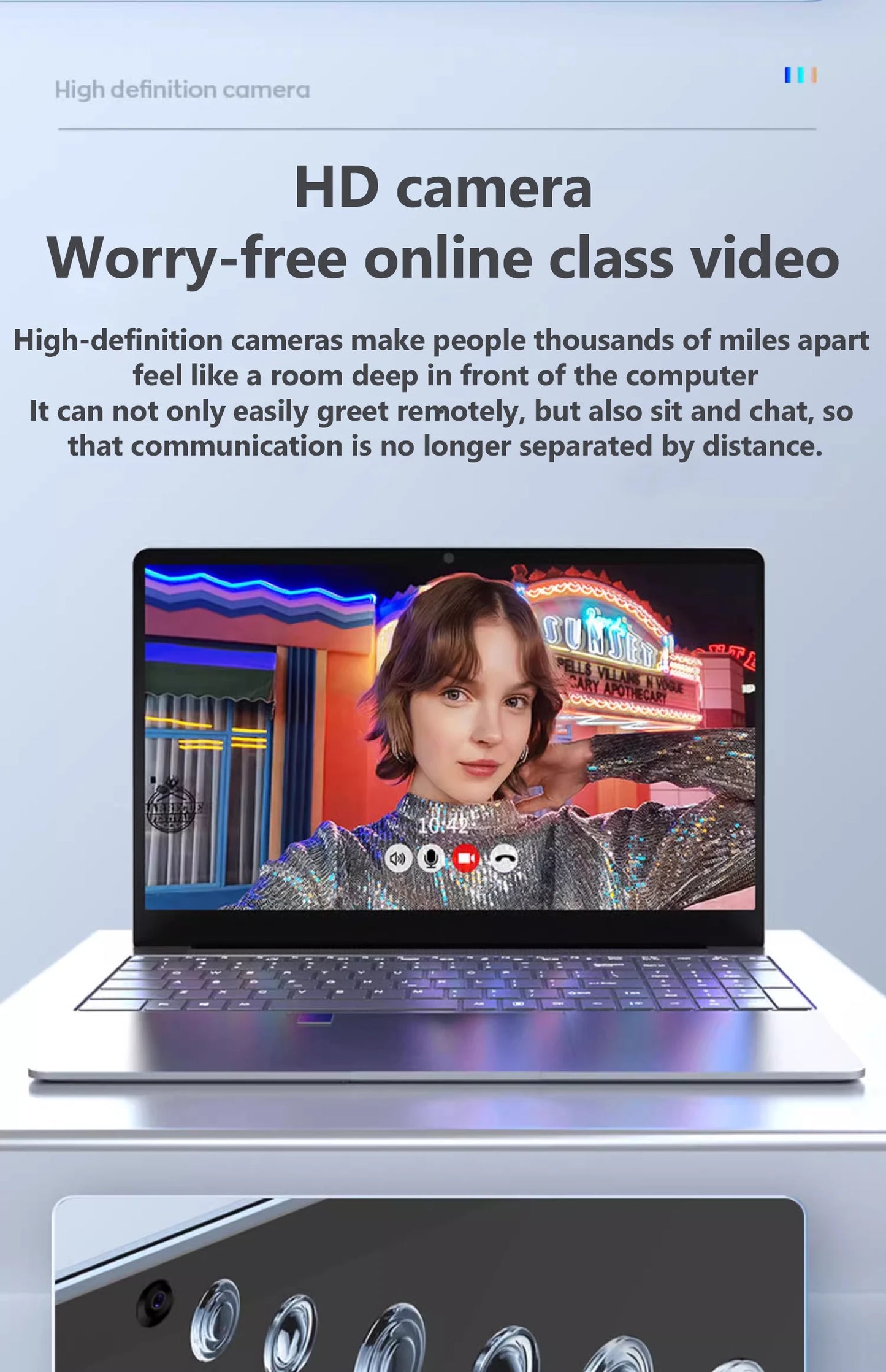 15.6" 11th Gen Celeron N5095 Windows 11 Pro commercial office work Laptop - 16GB 32GB RAM MAX 2TB SSD -2.4G 5.0G WiFi Bluetooth