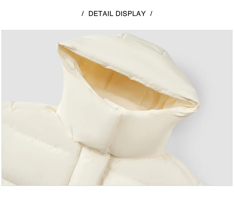 Semir Down Coat Women Long Three-proof Windproof Warm 2025 Winter New Loose Hooded Versatile Jacket