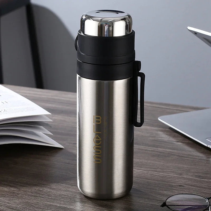 Thermos Bottle Stainless Steel Vacuum Gift Cup Household Office Coffee Milk Flask 500ml