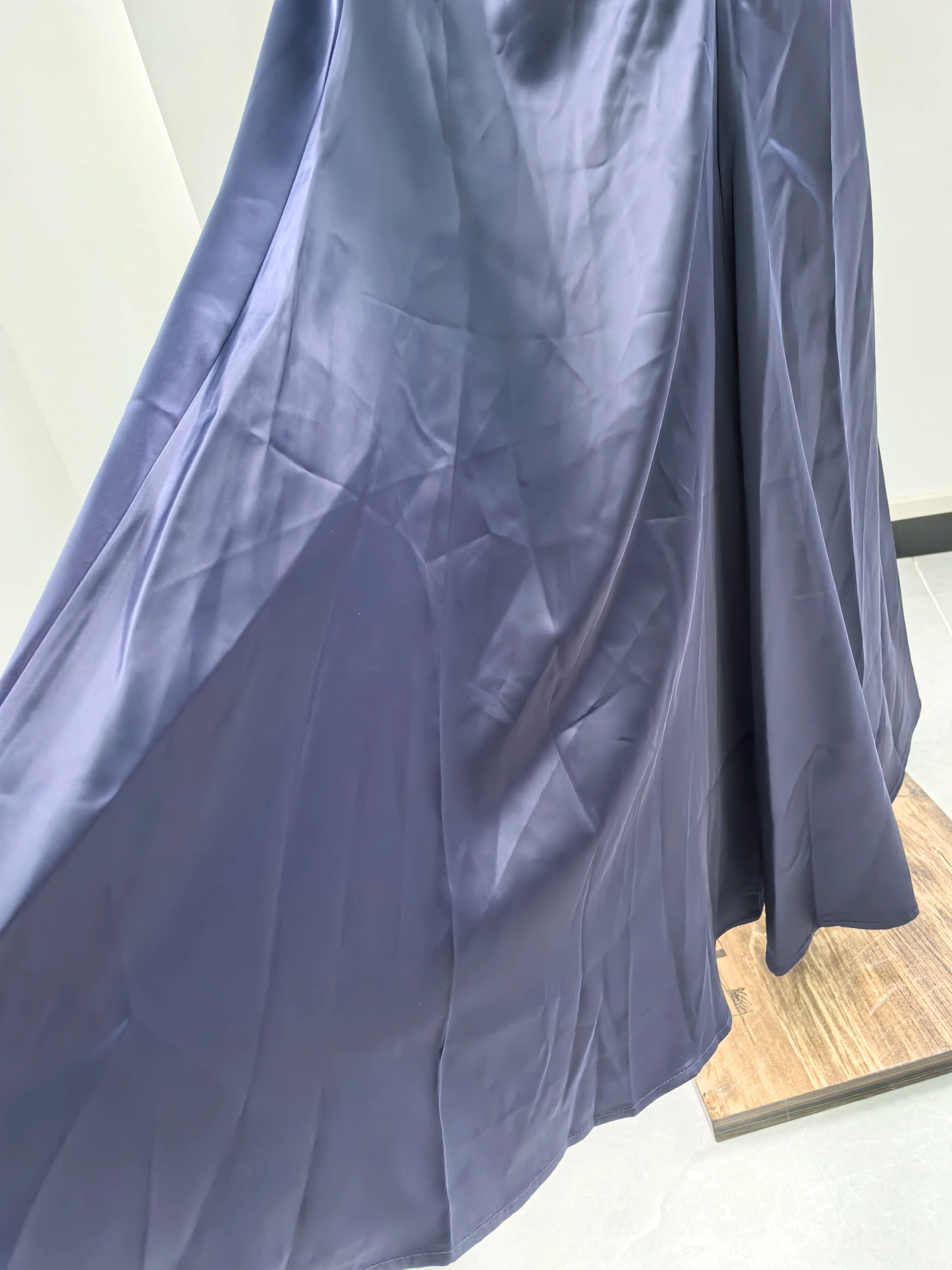 Maxi Formal Luxury Evening Dresses Women Summer Autumn Single Breasted Crystal Satin Tweed Long Dress Blue Party Dinner Vestidos