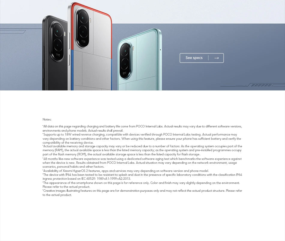 POCO M7 Global Version Snapdragon 685 Smartphone 6.9" 144Hz FHD+ DotDisplay 50MP Camera 7000mAh Battery 33W Fast Charging NFC