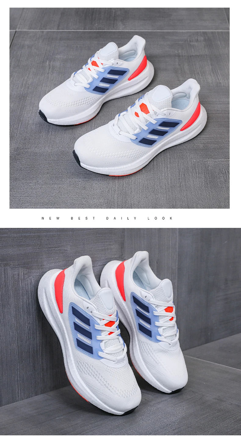 2025 Autumn New Breathable Mesh Men's Shoes Couple Style Korean Fashion Casual Sports Shoes