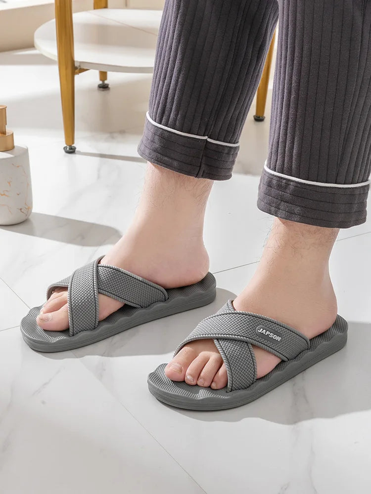 Summer Men Women Home Slippers Soft Indoor House Shoes Slides Guest Shoes Sleepers Slipers Bathroom Room Bedroom