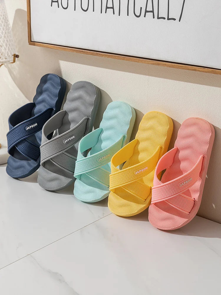 Summer Men Women Home Slippers Soft Indoor House Shoes Slides Guest Shoes Sleepers Slipers Bathroom Room Bedroom