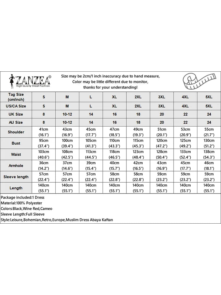 Elegant Autumn Maxi Dresses 2025 ZANZEA Women Fashion Long Sleeve Pleated Party Sundress IsIamic Robe Muslim Abaya Hijab Dress