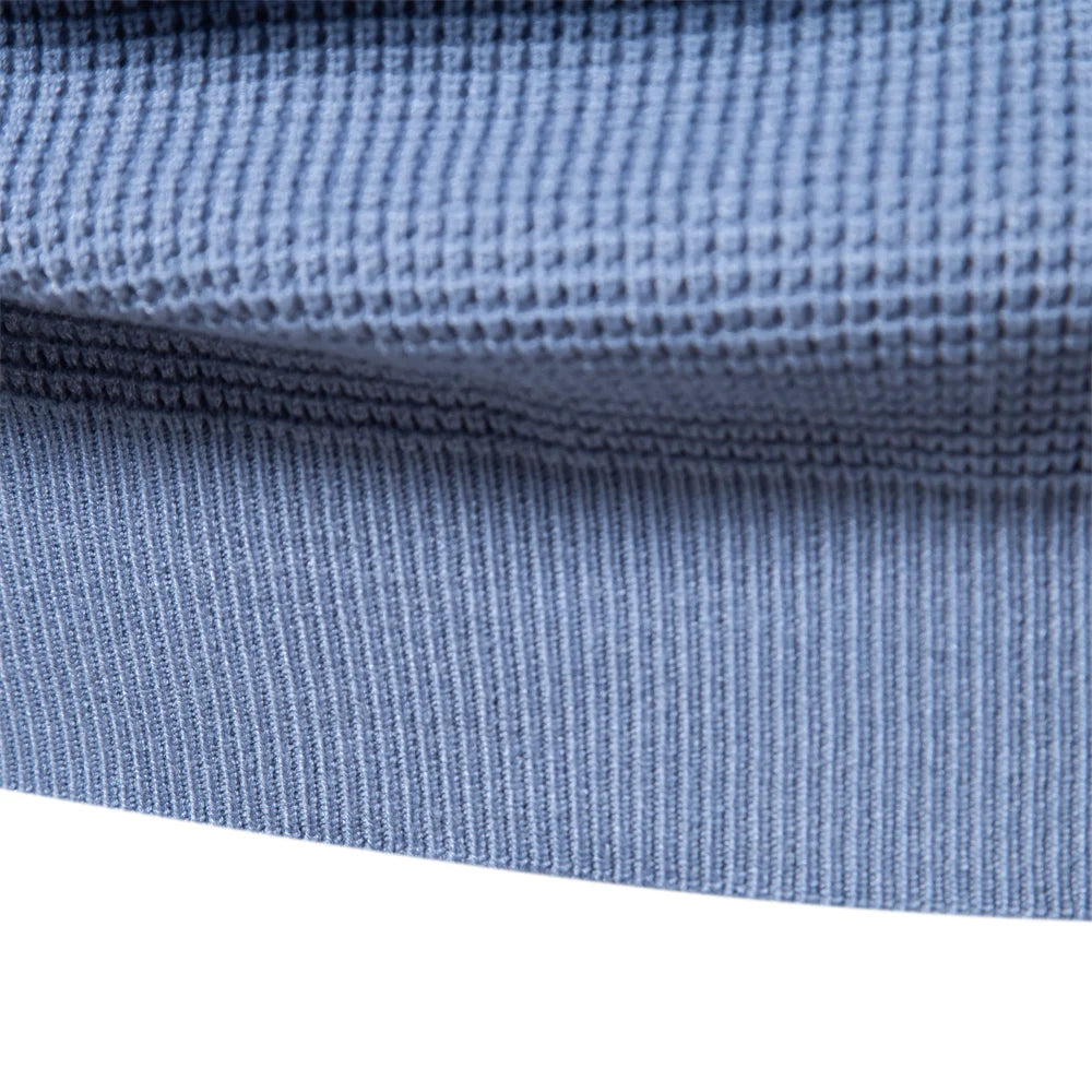 AIOPESON Fashion Patchwork Youth Sweater for Men Autumn Casual Pullover Quality Knitted Men's Sweater