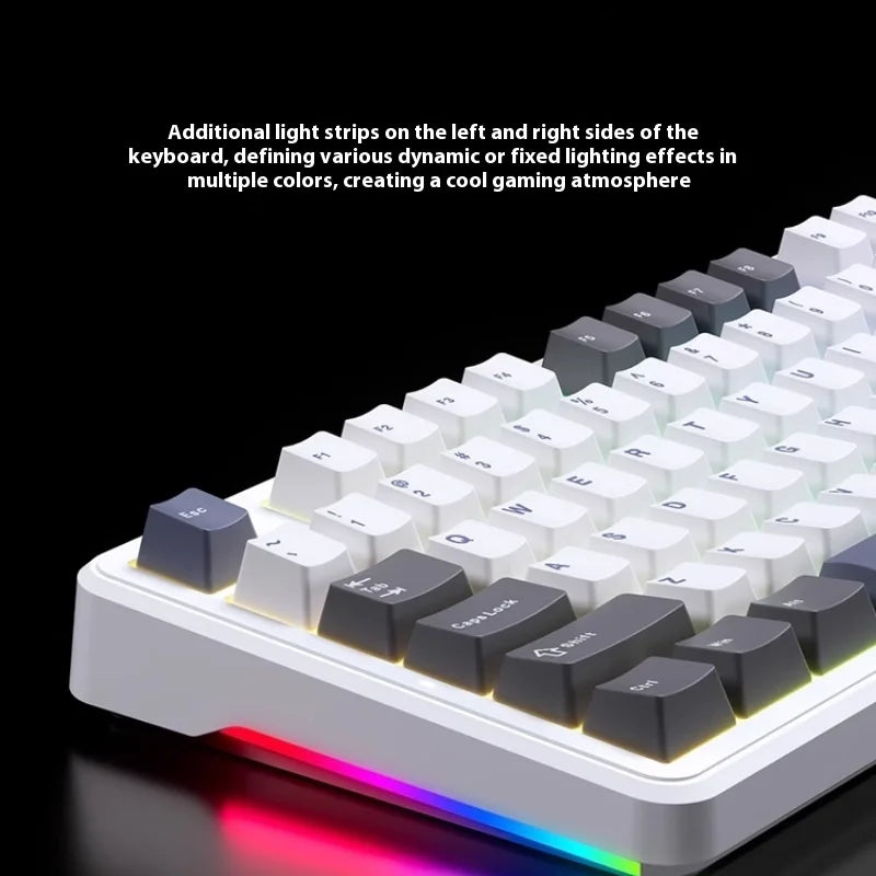 Aula Spider F87 Pro Mechanical Keyboard Wireless Customizable Triple Mode Bluetooth Gaming Esports Computer Side-Engraved Keycap