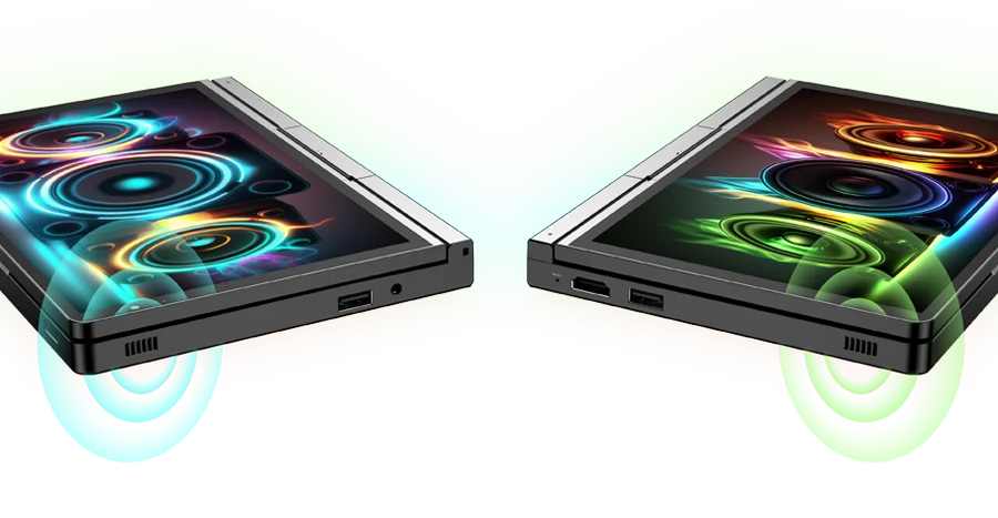 New 2025 version! GPD Pocket 4 8.8-inch AMD AI 9 HX 370 64GB RAM 2TB NVMe 2.5K resolution 144Hz refresh rate Gaming Mini Laptop