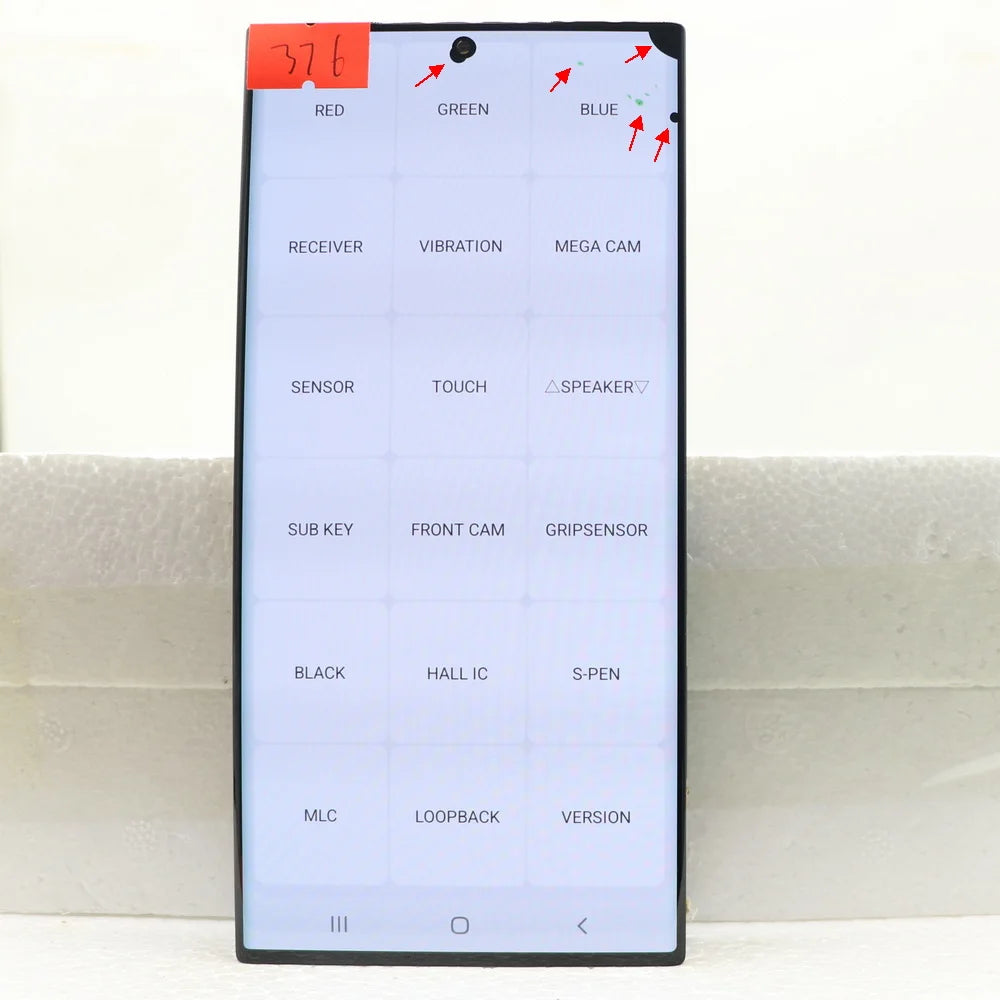 6.8'' Display For Samsung Galaxy S23 Ultra S918 SM-S918B S918U S918B/DS SUPER AMOLED LCD Touch Screen Digitizer with defects