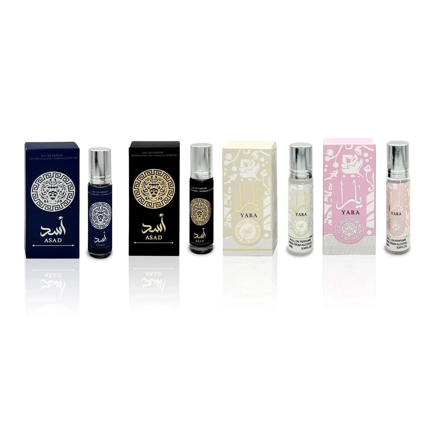 YARA Roll On Perfume Oil 10ML By Ard Al Zaafaran for unisex 0.34oz/3.4oz Lattafa Yara Perfume Samples Long-lasting fragrance