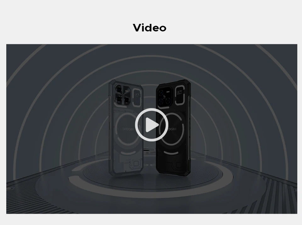 DOOGEE Blade GT Ultra 5G Rugged Smartphone Dimensity 7300 6.72'' 16GB 512GB LED Light Effect Design Ultra-thin Cell Phone