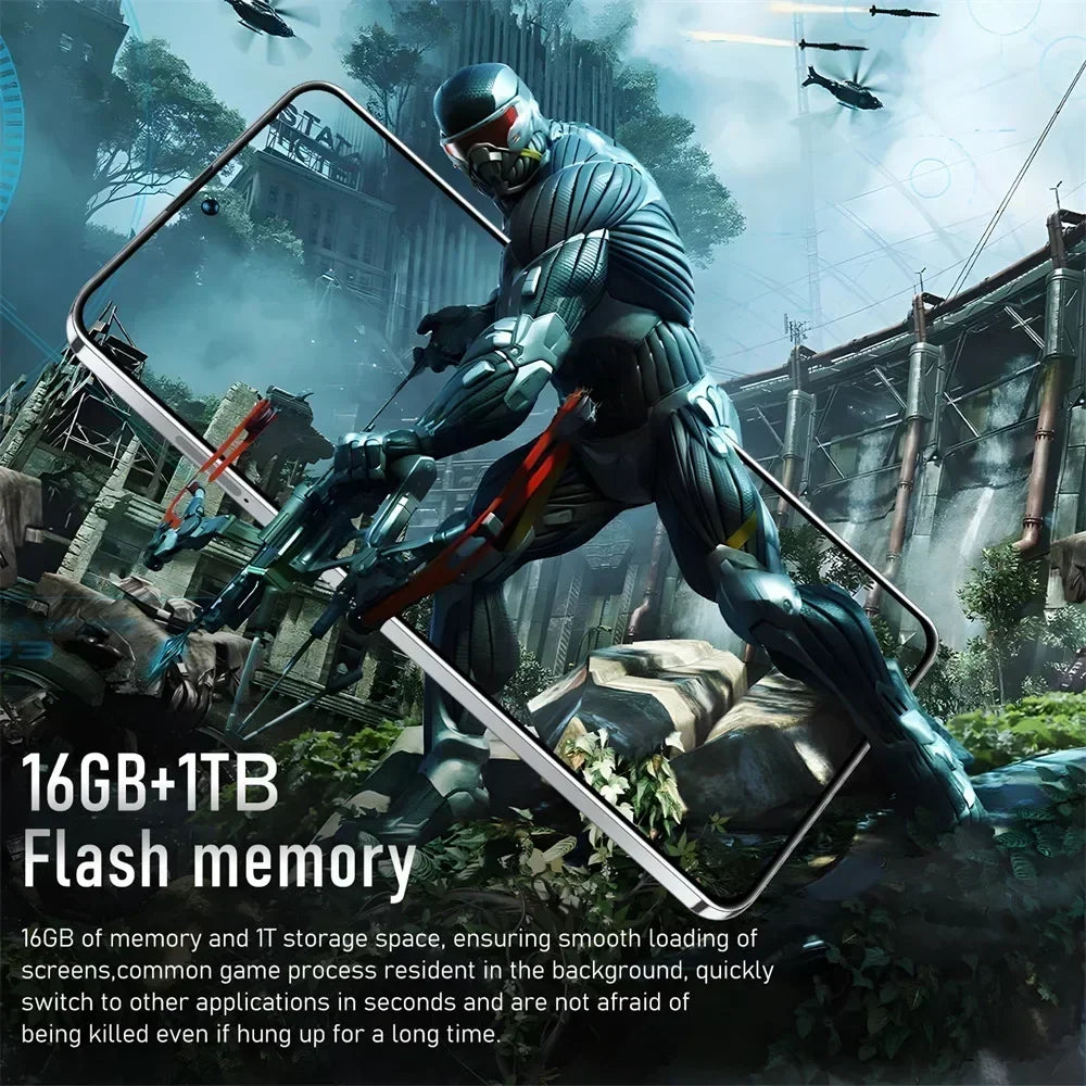 2025 NEW Pova 5 Pro 6800mAh Android 13 Global Version Cell Phone Original 4G 5G Smartphone 7.3HD Dual Sim Smart Mobile Phones