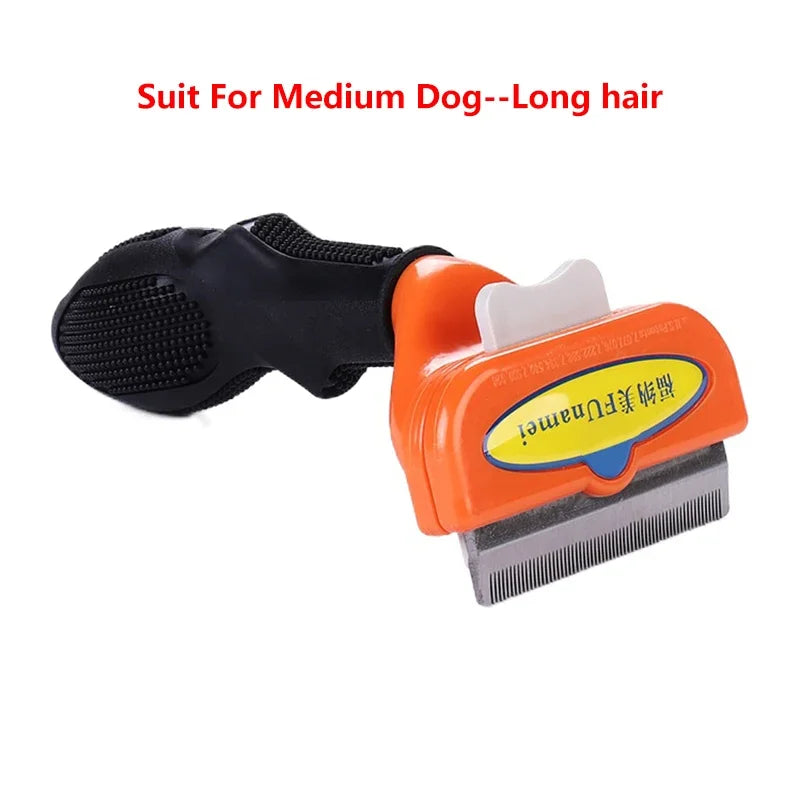 Dogs Cats Hair Shedding Massage Combs Cat Hair Remover Cleaning Grooming Cat Brush Pet Cat Hair Removal Combs Pet Grooming Brush