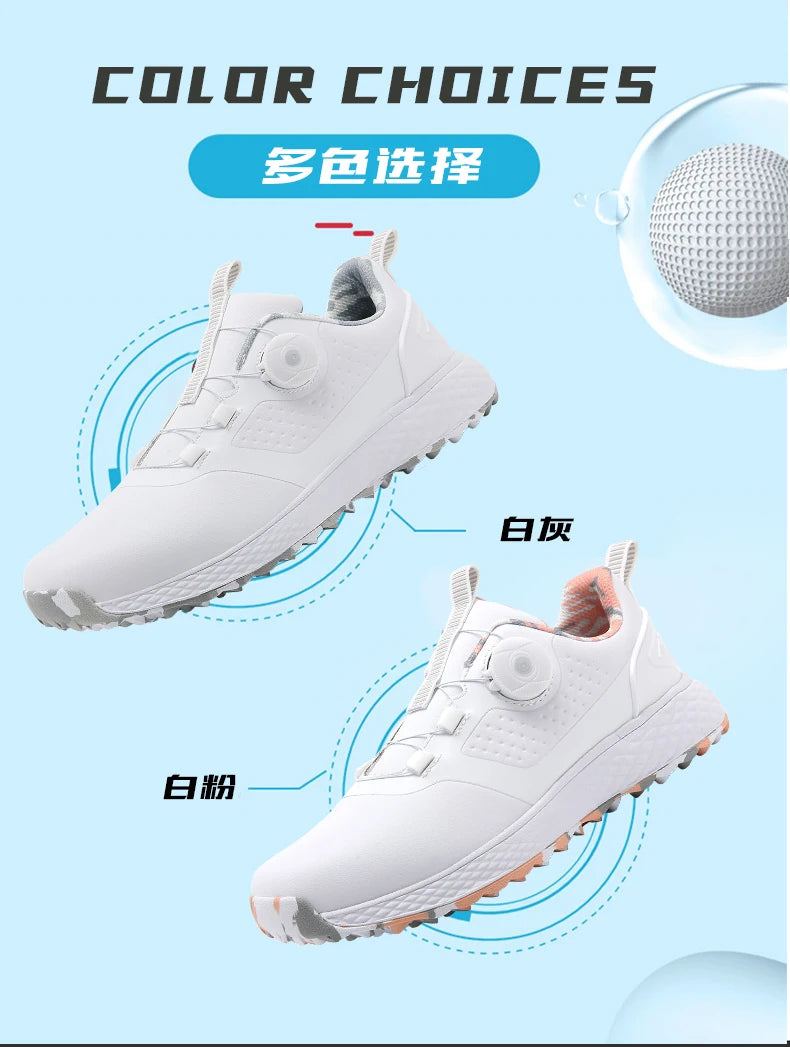 Golf Sneakers Men's Waterproof Fashion Casual Outdoor Comfortable Golfers Footwears Women