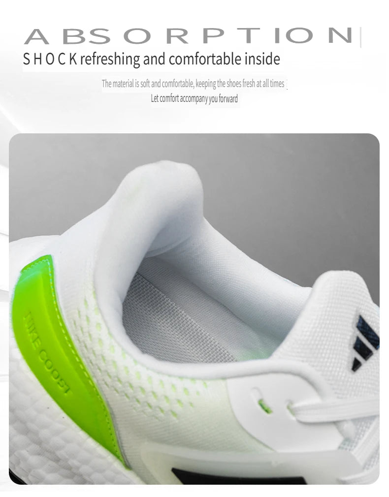 2025 New Summer  Lightweight High Quality Three Bars Mesh Popcorn Sports Running Shoes Couple Style36-45 Breathable Comfortable