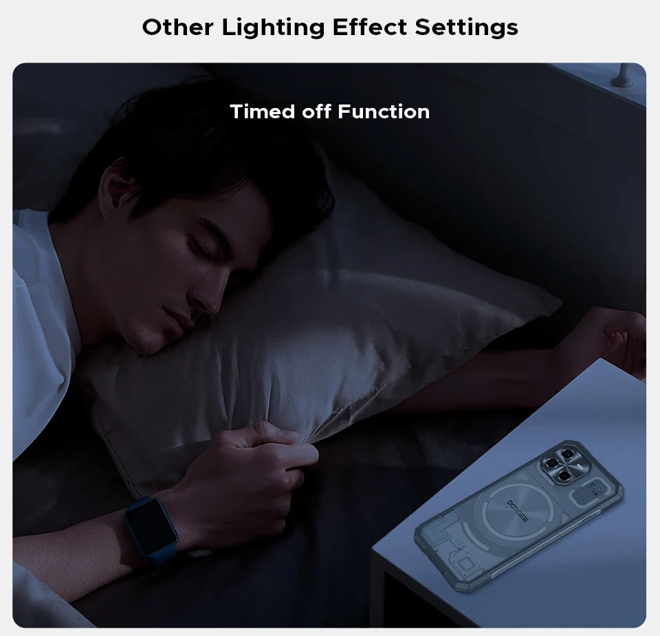 DOOGEE Blade GT Ultra 5G Rugged Smartphone Dimensity 7300 6.72'' 16GB 512GB LED Light Effect Design Ultra-thin Cell Phone