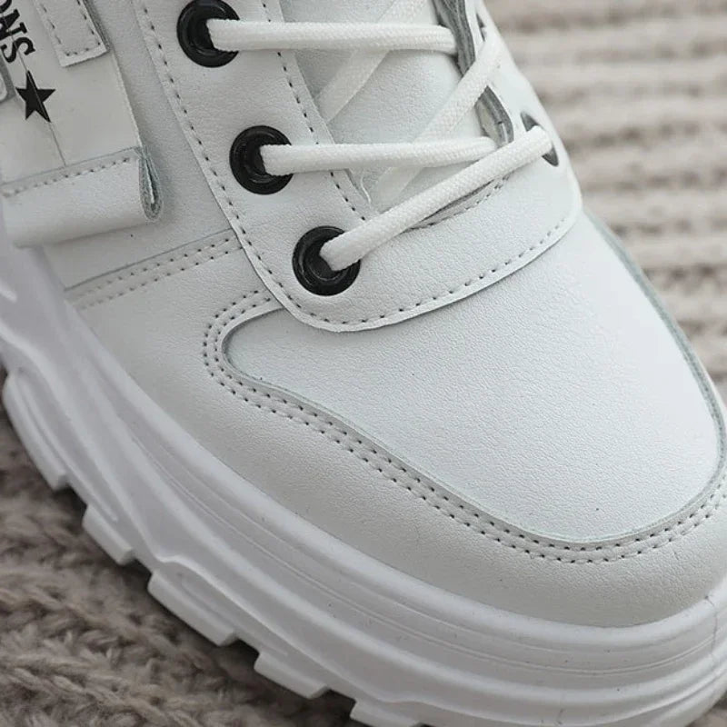 Winter Snow Boots for Women Casual High-top Shoes Warm Womens Sneakers Platform Ankle Boots Zapatillas De Mujer  Tenis De Mujer