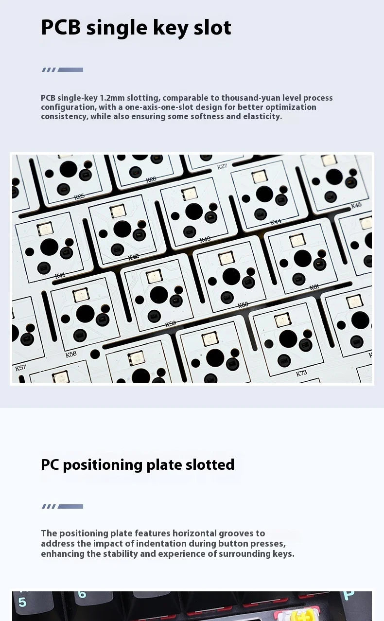 Aula Spider F87 Pro Mechanical Keyboard Wireless Customizable Triple Mode Bluetooth Gaming Esports Computer Side-Engraved Keycap