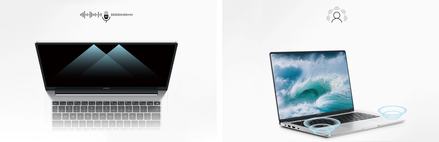 HONOR Laptop MagicBook X14 Plus 2024 14" Inch 2.8K 120Hz AMD Ryzen R7 8845HS 16/32GB 1TB Computer PC Notebook Ultrabook FMI-721