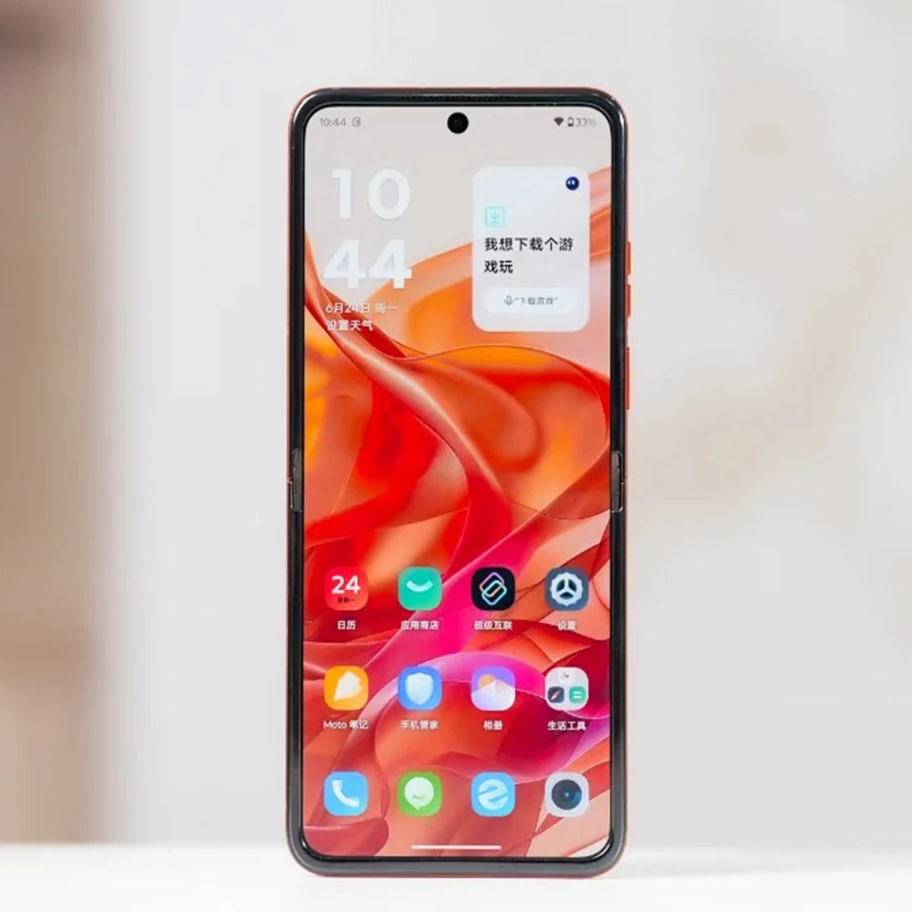 Global ROM Motorola Moto razr 50 Folded Screen Phone Main 6.9 inch FHD+ pOLED Secondary screen 3.6 inch MTK Dimensity 7300X 50MP