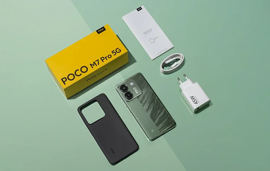 POCO M7 Pro Global Version 6.67" AMOLED Camera 5110mAh Dimensity 7025-Ultra Fast Charge NFC