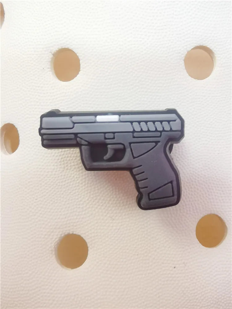 Game Style Shoe Charms Decorations Funny Pattern Buckle Accessories Clogs Charm Ornaments Adult Children Halloween Party Gifts