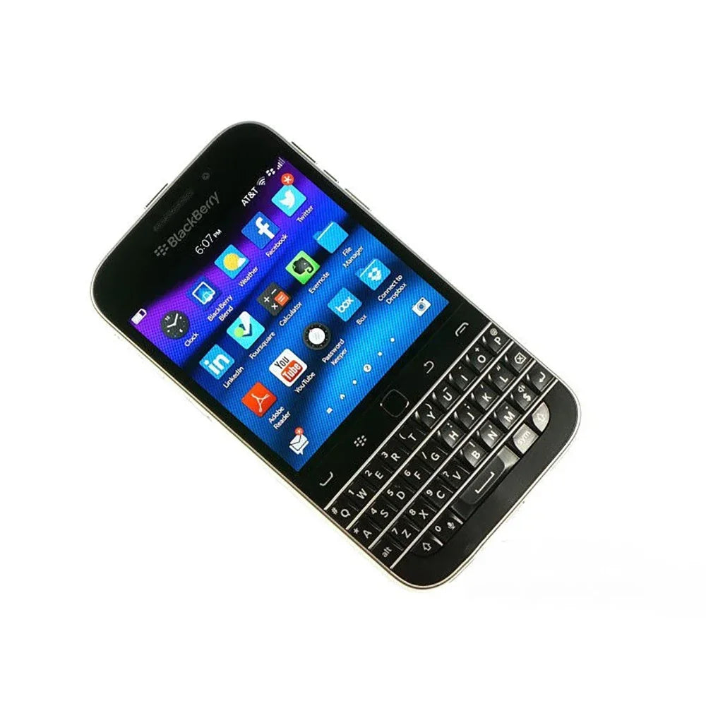 Original BlackBerry Q20 4G LTE Mobile Phone 95%New 3.5" 2GB RAM 16G ROM 8MP+2MP Camera WiFi BlackBerryOS Smartphone