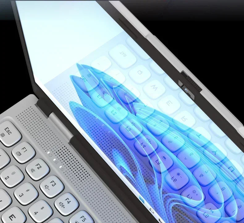 NEW  Laptop Intel N95 4K HD 120HZ Display 32GB+2TB Windows 11 Pro Office Gaming Notebook Computer Fingerprint Unlock PC