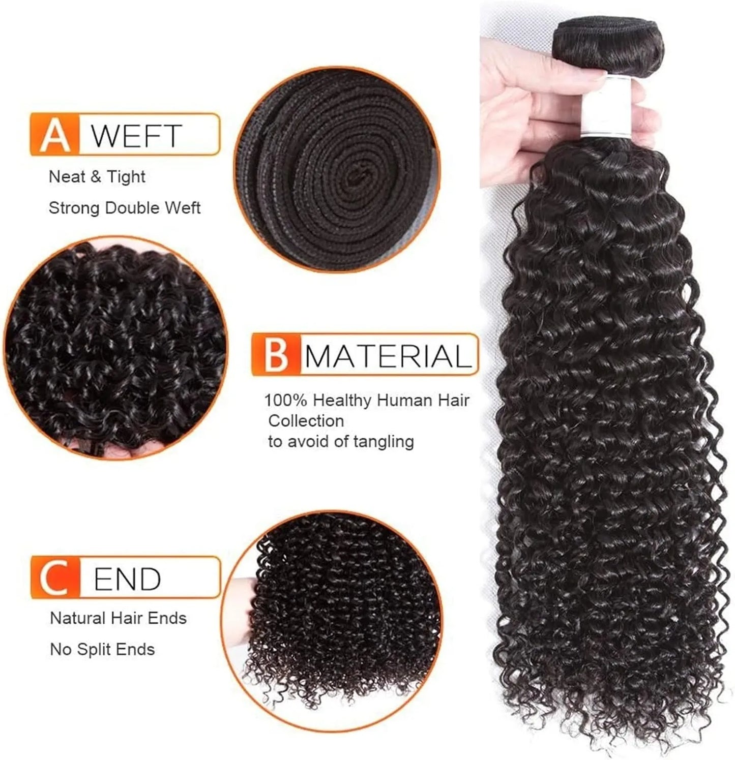 Factory Direct Sale Unprocessed 100% Virgin Human Hair 1/3 Wholesale Hair Bundles Soft Shiny Full Cuticles Attached No Shedding
