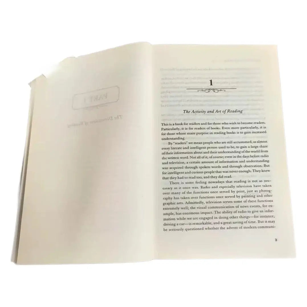 How To Read A Book, English Version, Classic Guide