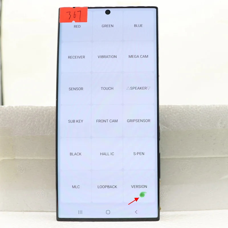 6.8'' Display For Samsung Galaxy S23 Ultra S918 SM-S918B S918U S918B/DS SUPER AMOLED LCD Touch Screen Digitizer with defects