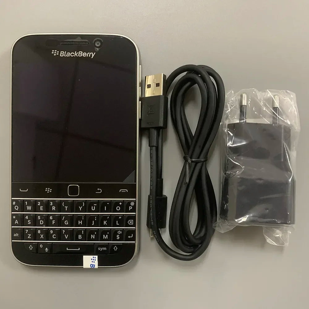 Original BlackBerry Q20 4G LTE Mobile Phone 95%New 3.5" 2GB RAM 16G ROM 8MP+2MP Camera WiFi BlackBerryOS Smartphone