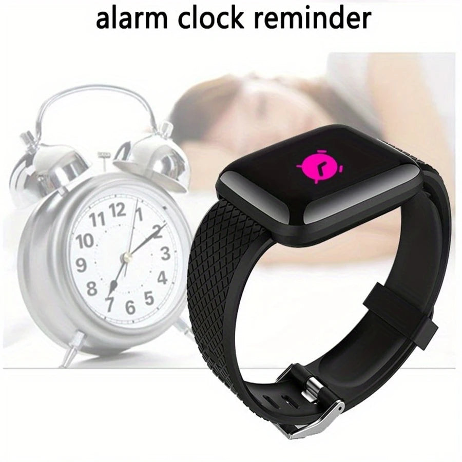 2024 New For Multifunction Smart Watch Kid Men Woman Message Remind Music Control Sport Step Calories 116 Smartwatch Alarm Clock
