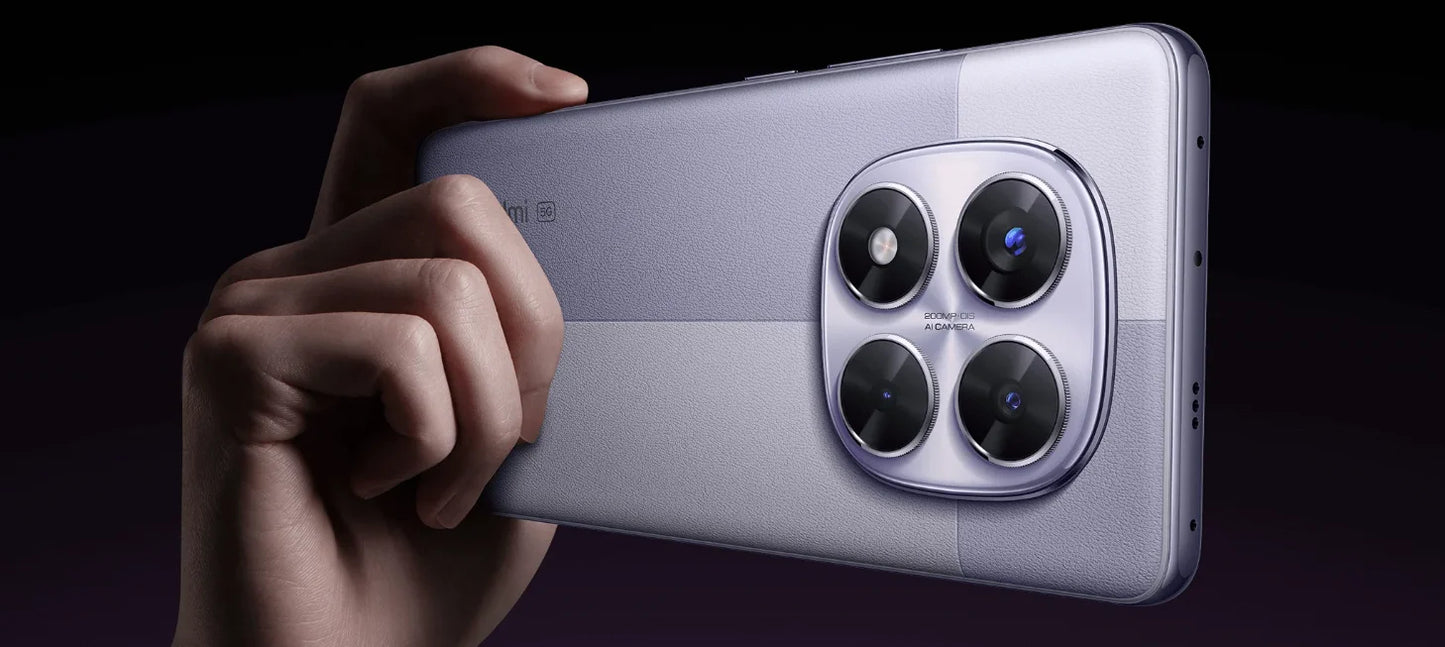 Global Version Redmi Note 14 Pro 5G Smartphone Dimensity 7300 Ultra NFC 200MP Camera 1.5K 120Hz AMOLED Display 45W Turbo Charge