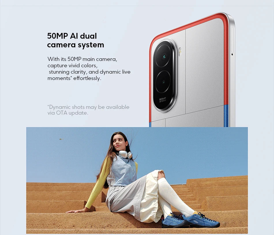 POCO M7 Global Version Snapdragon 685 Smartphone 6.9" 144Hz FHD+ DotDisplay 50MP Camera 7000mAh Battery 33W Fast Charging NFC