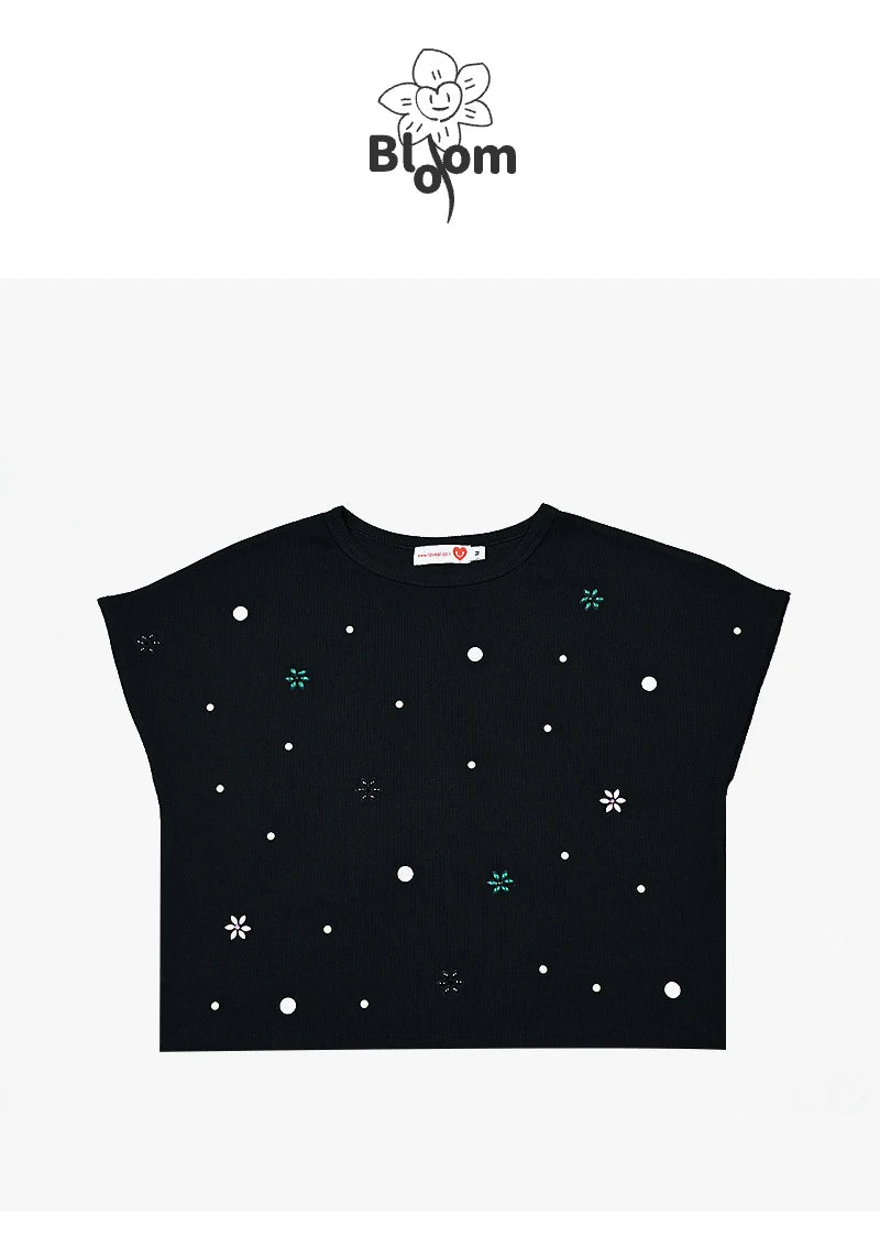 Maxi dress women long sleeve lady dresses flowers and pearls top causual dress round neck black modal ribbed top sizes XS-XXXL