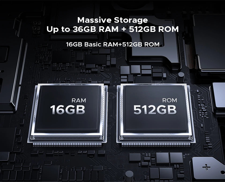 DOOGEE Blade GT Ultra 5G Rugged Phone Dimensity 7300 6.72" 16GB+512GB LED Light Effect Ultra-thin Smartphone