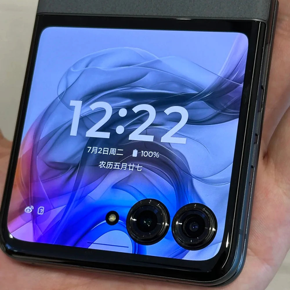 Global ROM Motorola Moto razr 50 Folded Screen Phone Main 6.9 inch FHD+ pOLED Secondary screen 3.6 inch MTK Dimensity 7300X 50MP