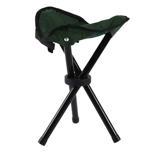 Portable Outdoor Camping Chair Tripod Garden Stool Picnic Beach Chairs Fishing Chairs Travel Chair Folding 3 Legs Stool